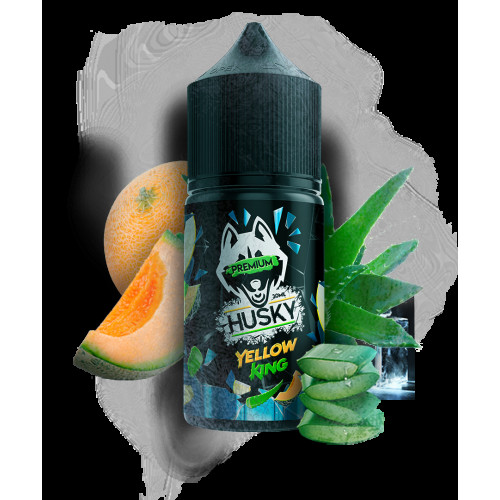 Жидкость Husky Premium Yellow King  (Дыня Алоэ Лёд) 30 мл 20мг